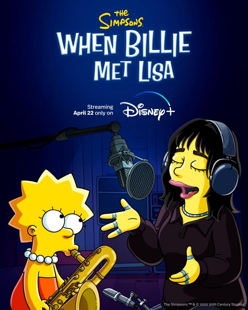 ‘When Billie Met Lisa’ is set to be released to the streaming service on April 22, 2022. – Twitter/@billieeilish