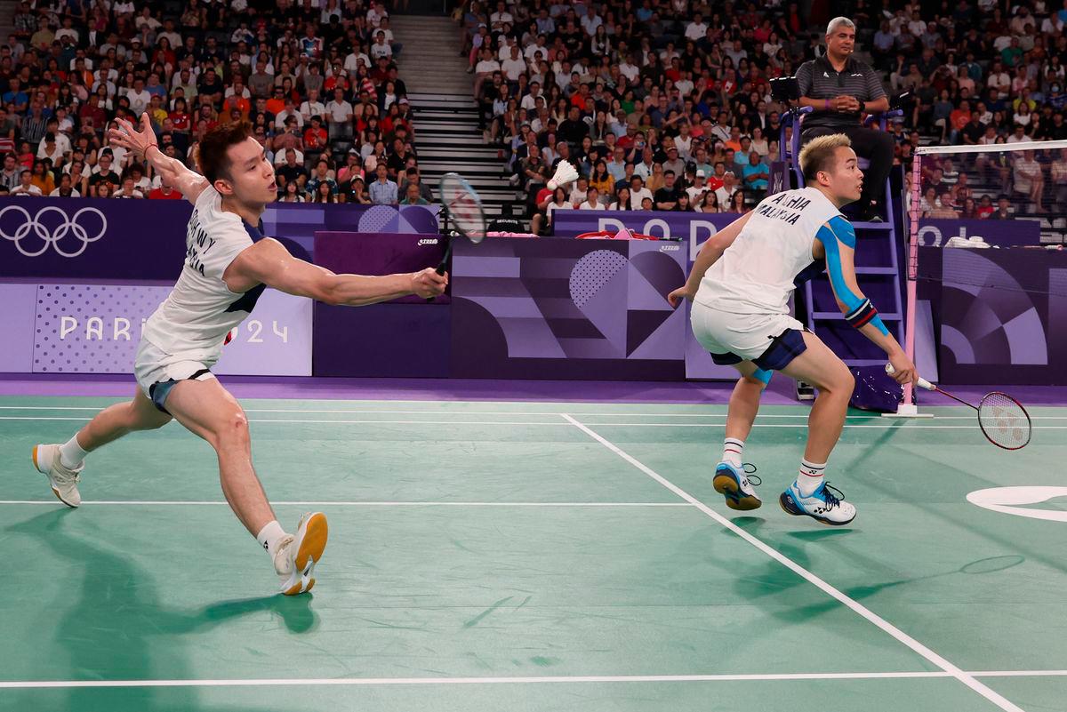 National men’s doubles pair Aaron Chia-Soh Wooi Yik - BERNAMApix