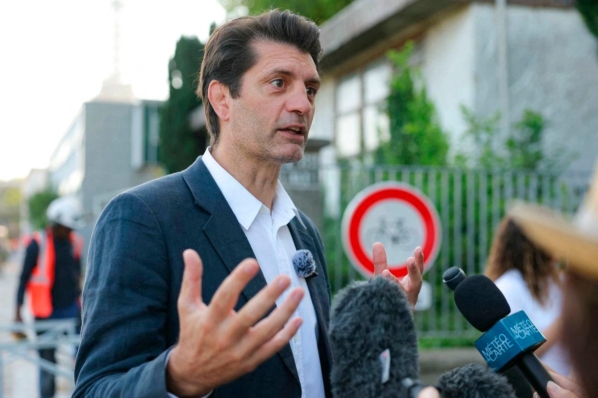 Paris mayor’s deputy in charge of sports, Pierre Rabadan