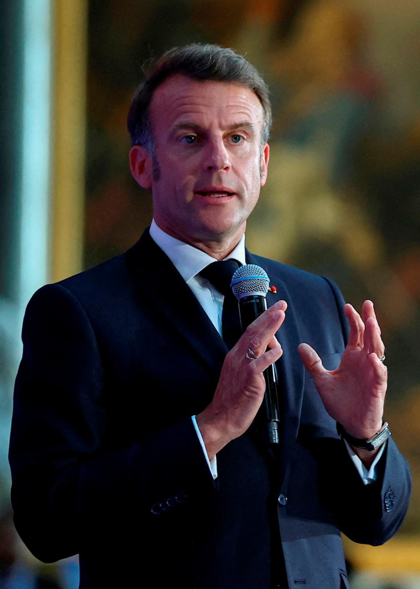 French President Emmanuel Macron. - Gonzalo Fuentes / POOL / AFP