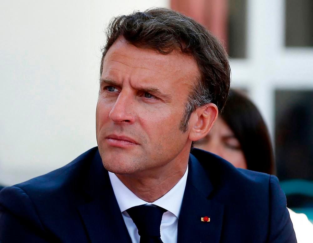 Macron - AFPpix