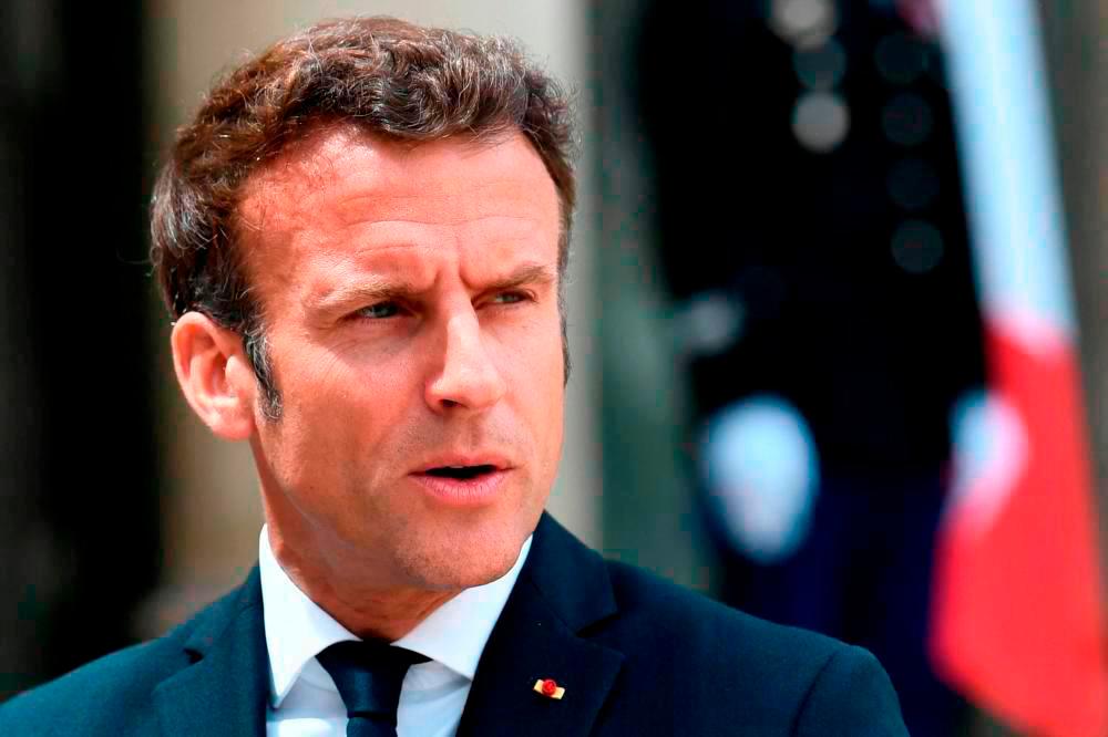 French President Emmanuel Macron/AFPPIX