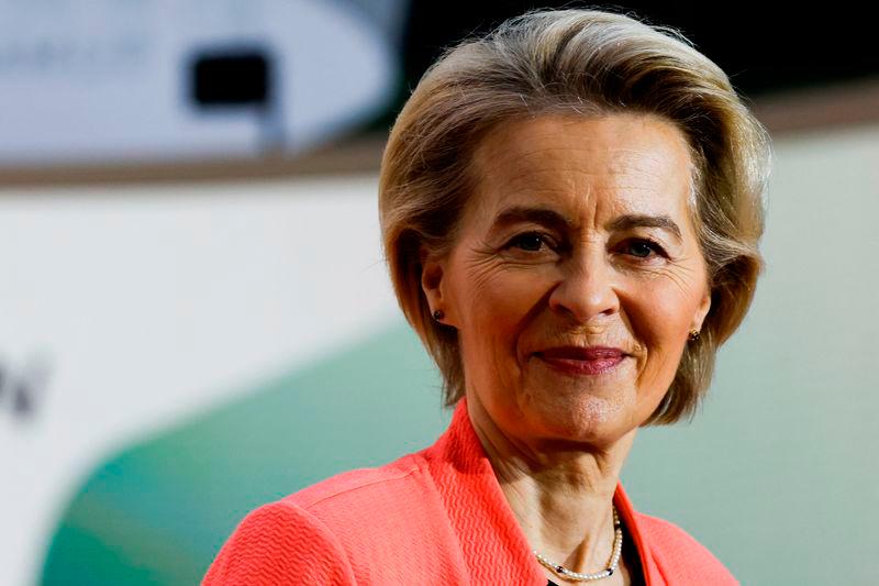 EU chief Ursula von der Leyen - AFPpix