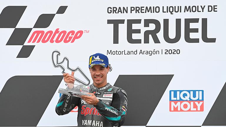Morbidelli beats Suzuki duo to win Teruel Grand Prix