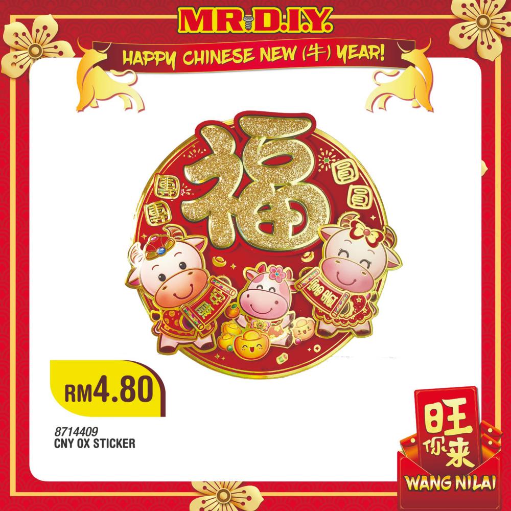 Oxpicious decor for Chinese New Year $!Oxpicious decor for Chinese New Year