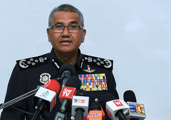 Inspector-General of Police Tan Sri Mohamad Fuzi Harun. — Bernama