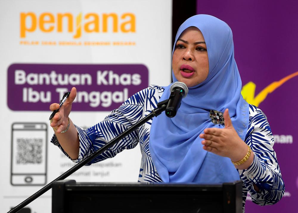 161,909 single mothers to receive RM300 special aid -Rina