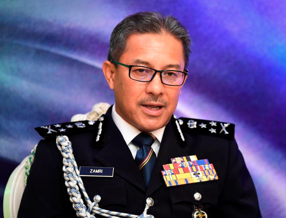 Federal Police Intregrity and Compliance Department (JIPS) director Datuk Zamri Yahya --Bernamapix
