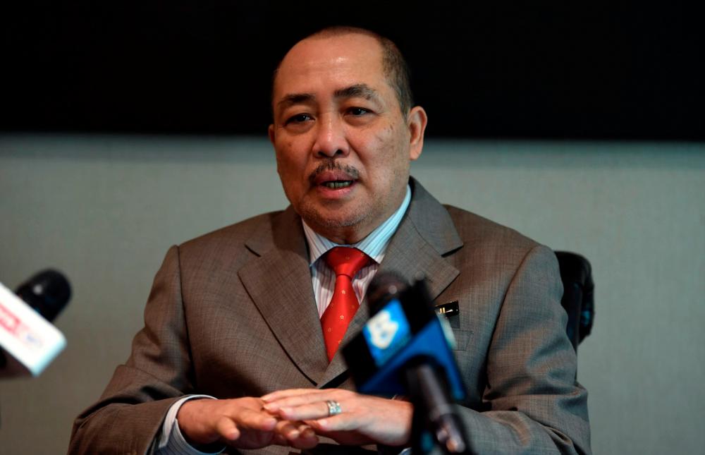 Sabah’s Chief Minister Datuk Hajiji Mohd Noor- Bernamapix