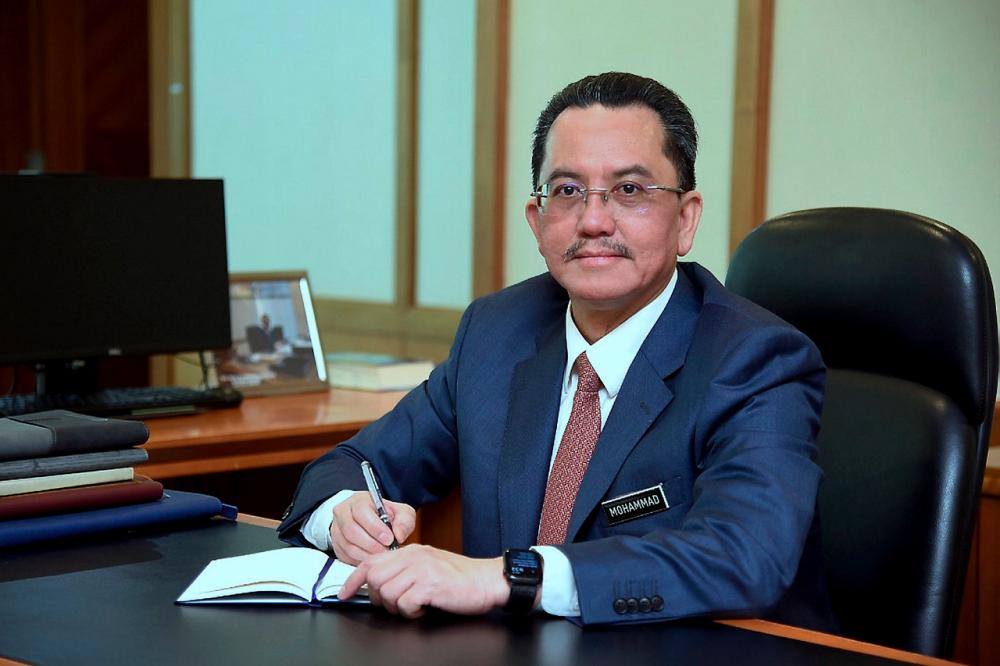 Secretary-General of the Ministry of Communications and Multimedia Malaysia (KKMM) Datuk Seri Mohammad Mentek -fotoBERNAMA (2021) COPYRIGHTS RESERVED