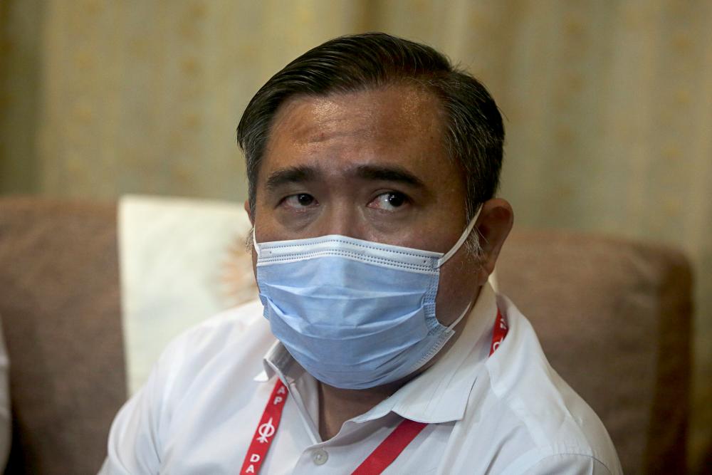 DAP’s national organising secretary Anthony Loke Siew Fook