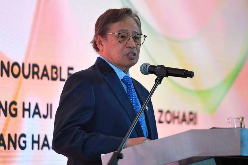 Sarawak Premier Tan Sri Abang Johari Tun Openg. - BERNAMApix