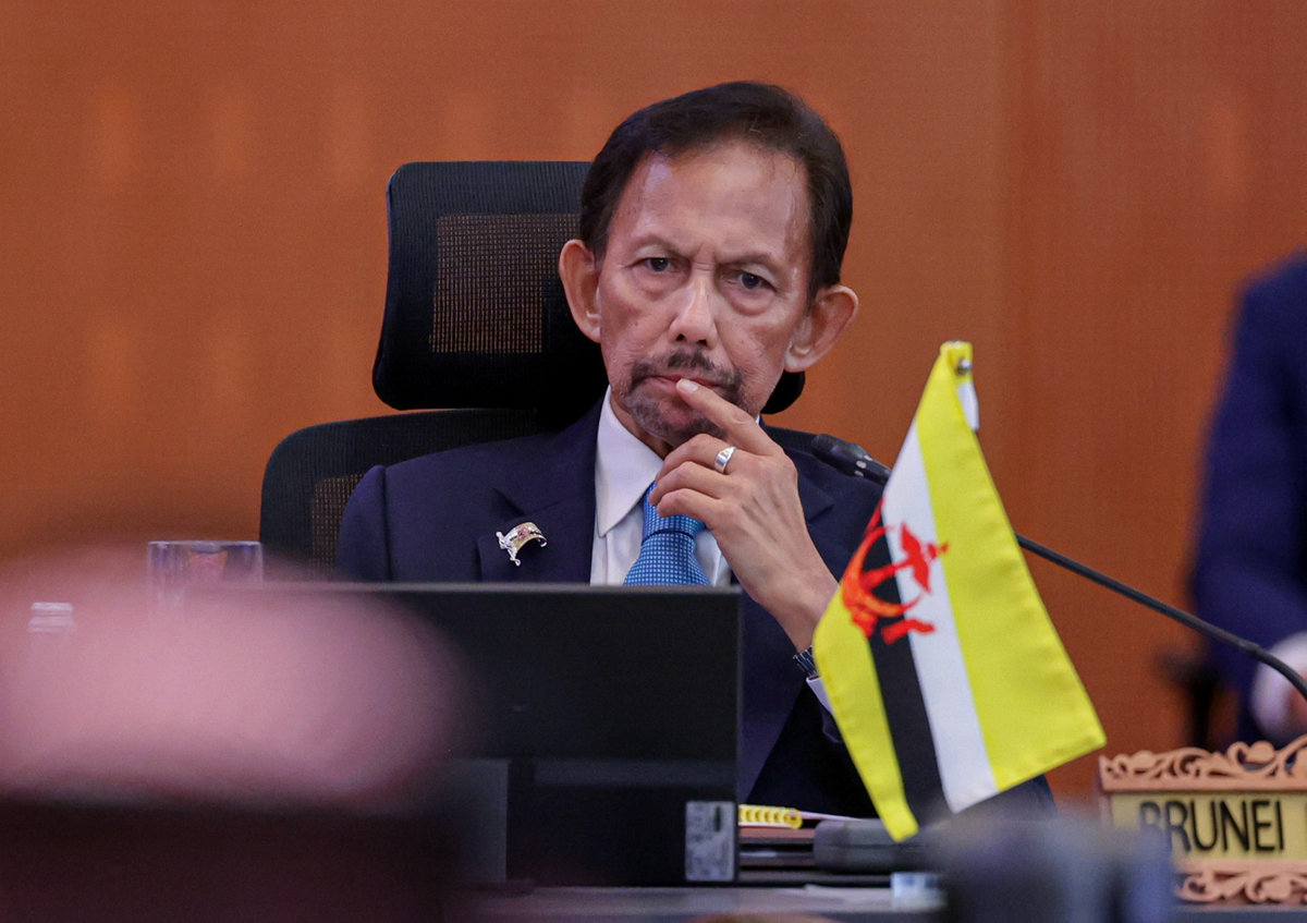 Sultan Brunei Sultan Hassanal Bolkiah. - BERNAMApix