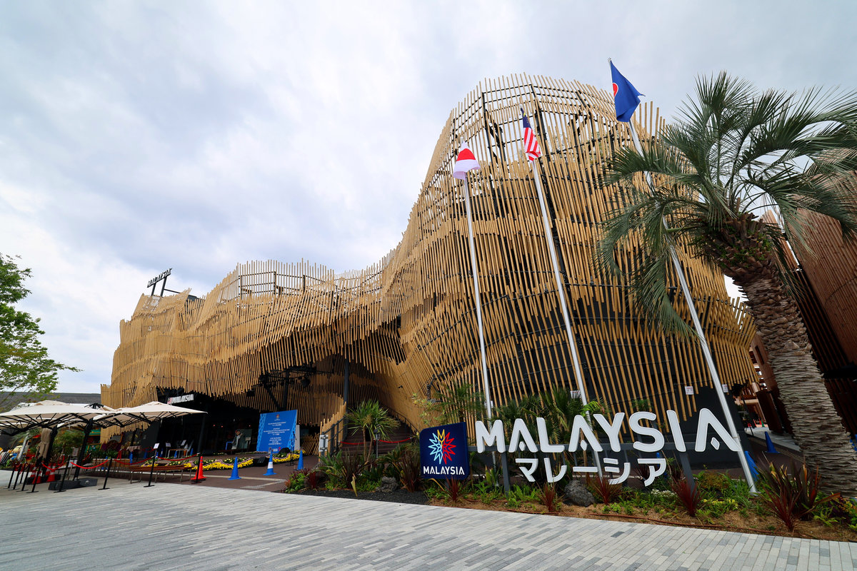 Pavilion Malaysia menjadi tumpuan pelancong kerana keunikan yang menjadikan kemestian untuk dilawati jika ke Ekspo Antarabangsa 2025 Osaka yang berlangsung hingga 13 Oktober ini. - BERNAMApix