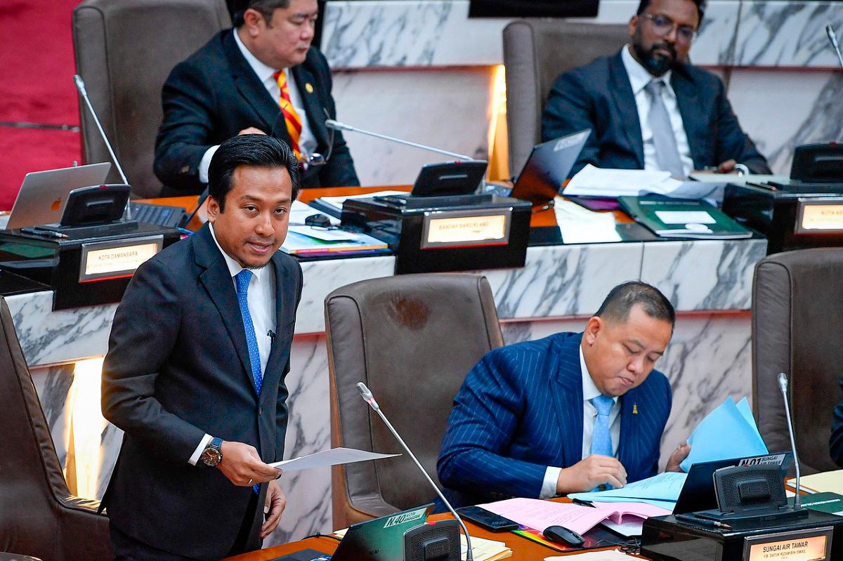 Pengerusi Belia, Sukan dan Keusahawanan Selangor, Mohd Najwan Halimi. - fotoBERNAMA