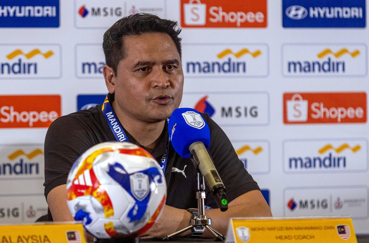 National Under-23 (U-23) squad head coach Nafuzi Zain. - BERNAMA