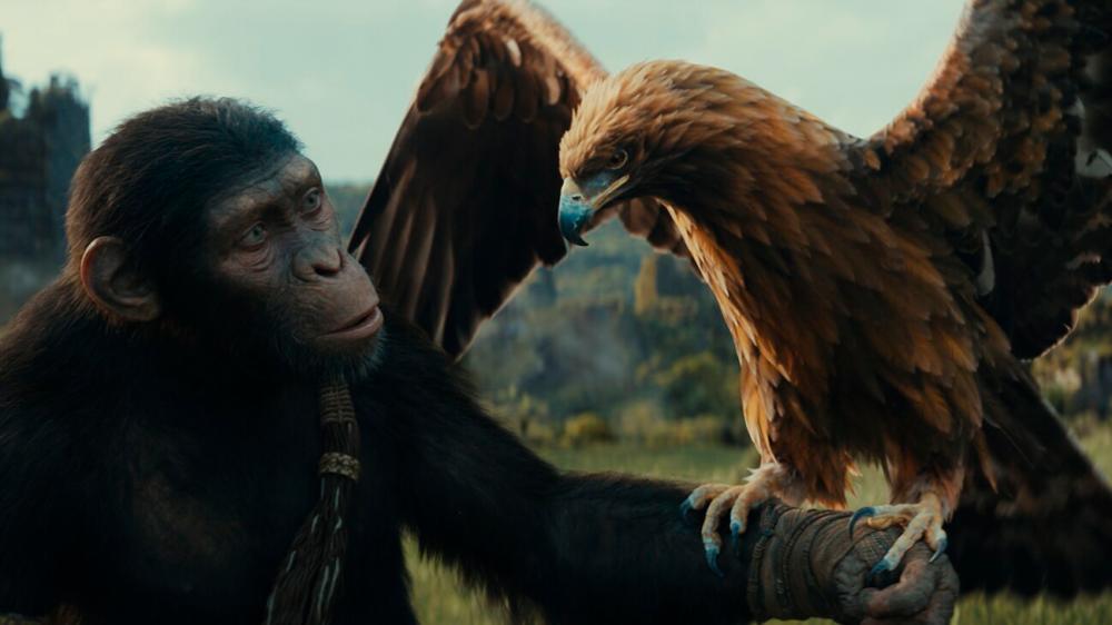 The teaser trailer for the new Planet of the Apes depicts a young generation of apes ruling the world. –20th Century Studios