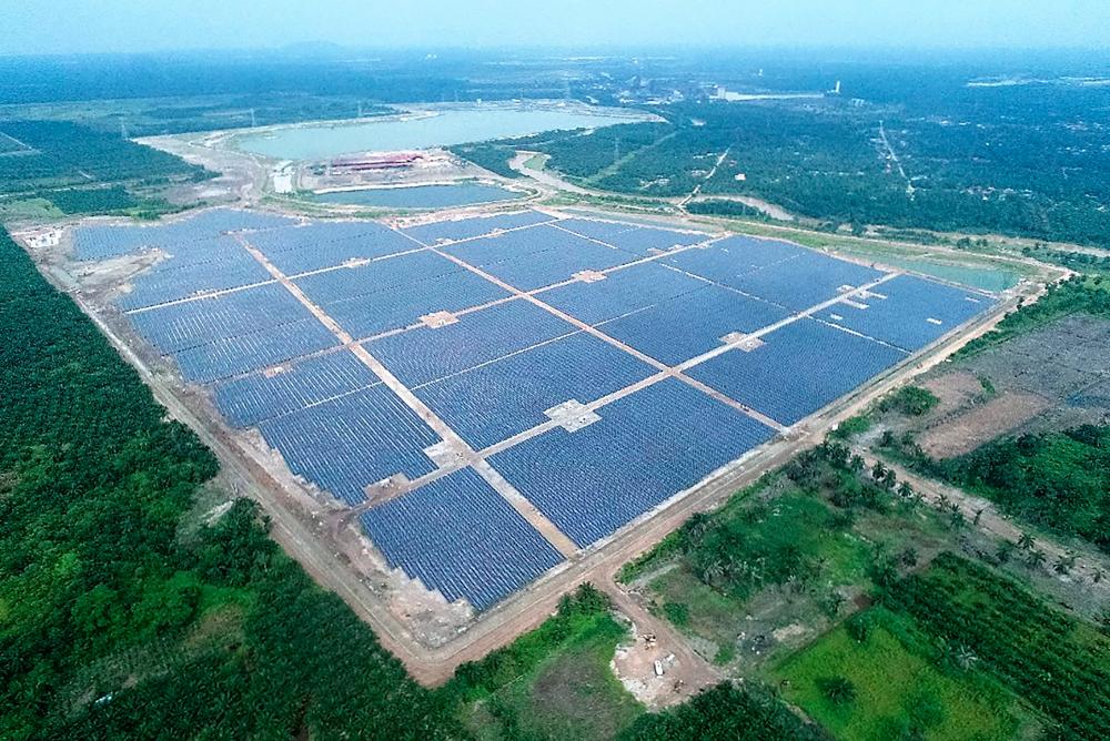 TNB’s LSS project in Sepang is equipped with 238,140 solar panels with generation capacity of up to 50MW