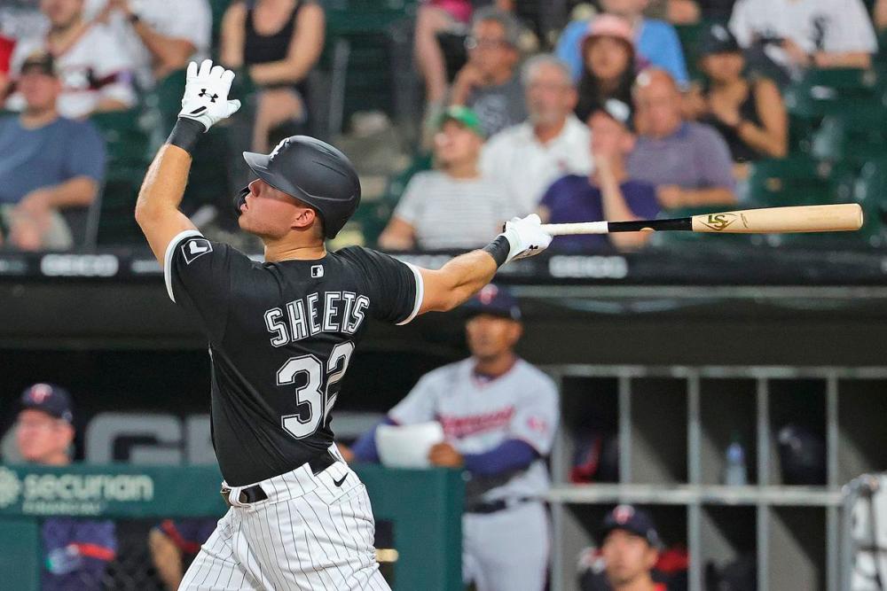 Gavin Sheets’ walk-off HR gives White Sox DH split with Twins