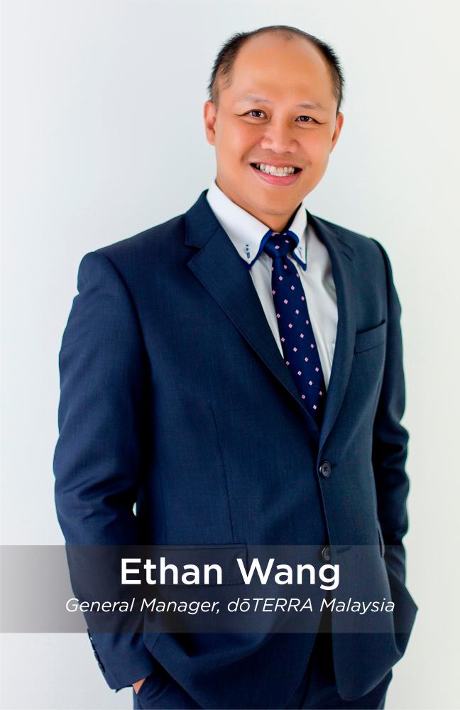 Ethan Wang, General Manager of doTERRA Malaysia $!Ethan Wang, General Manager of doTERRA Malaysia