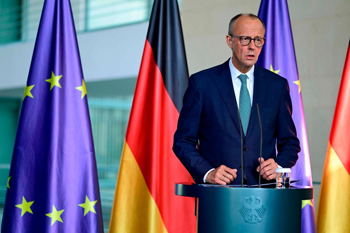 (FILES) German Chancellor Friedrich Merz. - John MACDOUGALL / AFP