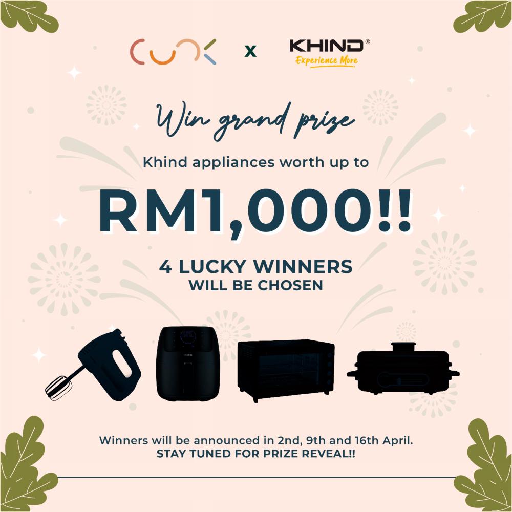 sCookX Asia launch Manis-Manis Raya giveaway campaign