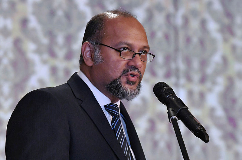 Communications and Multimedia Minister Gobind Singh Deo speaks after officiating the Impact of EU-GDPR In Malaysia and Non-EU Countries conference, on March 18, 2019. — Bernama