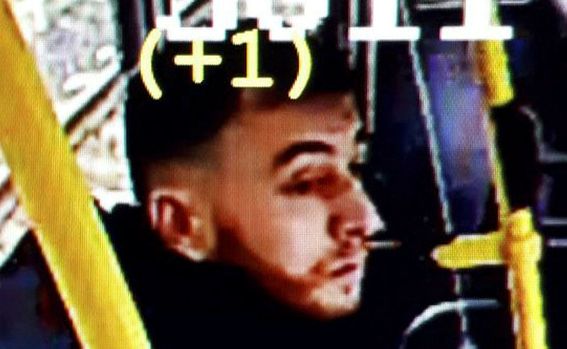 This handout picture released on the twitter account of the Utrecht Police on March 18, 2019 shows Turkish-born Gokmen Tanis. — AFP