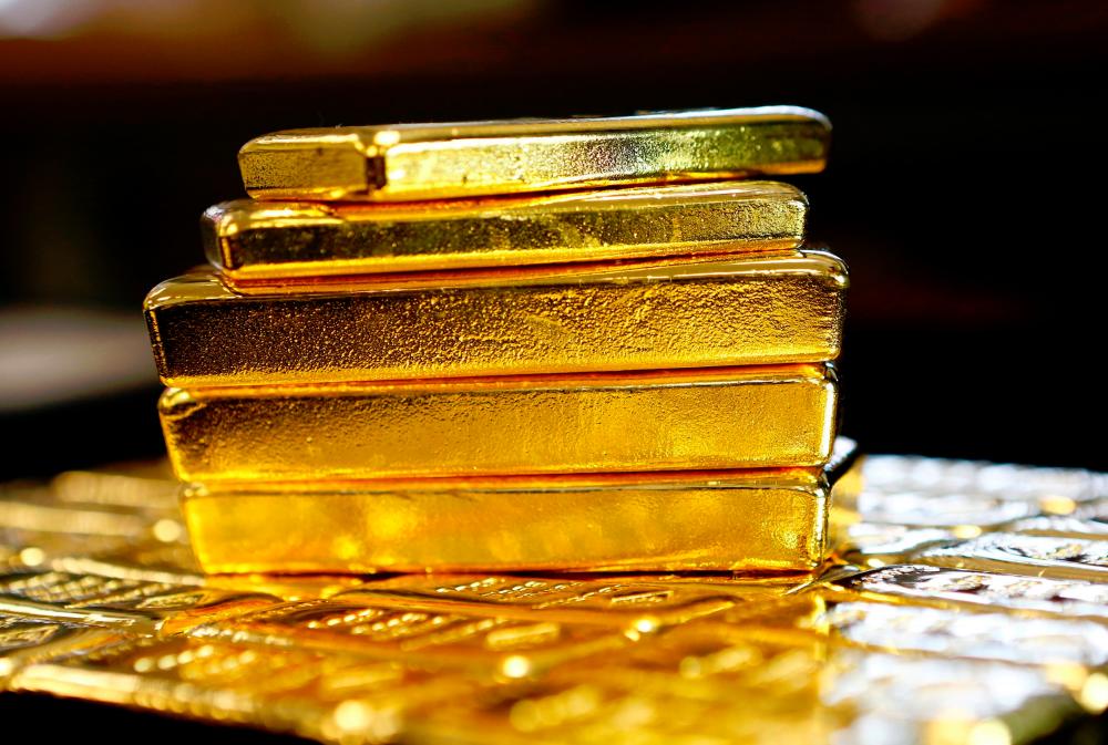Gold is currently trading above US$$1,450 an ounce. – REUTERSPIX