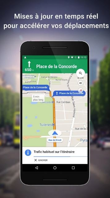 Apple on Thursday said it has finished rolling out an overhauled map app in the US in another attempt to challenge Google’s popular smartphone navigation software. © Google