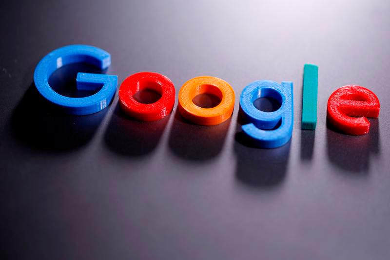 A 3D printed Google logo is seen in this illustration taken April 12, 2020. — Reuters