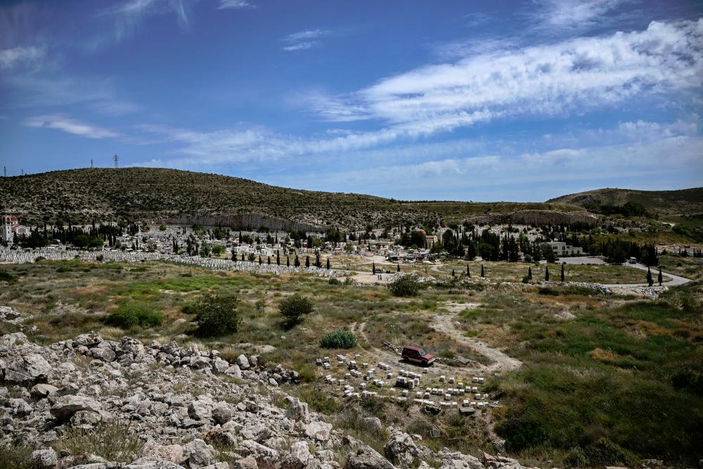 This general view taken on May 10, 2022 in Schisto, on the western outskirts of Athens. - AFPpix