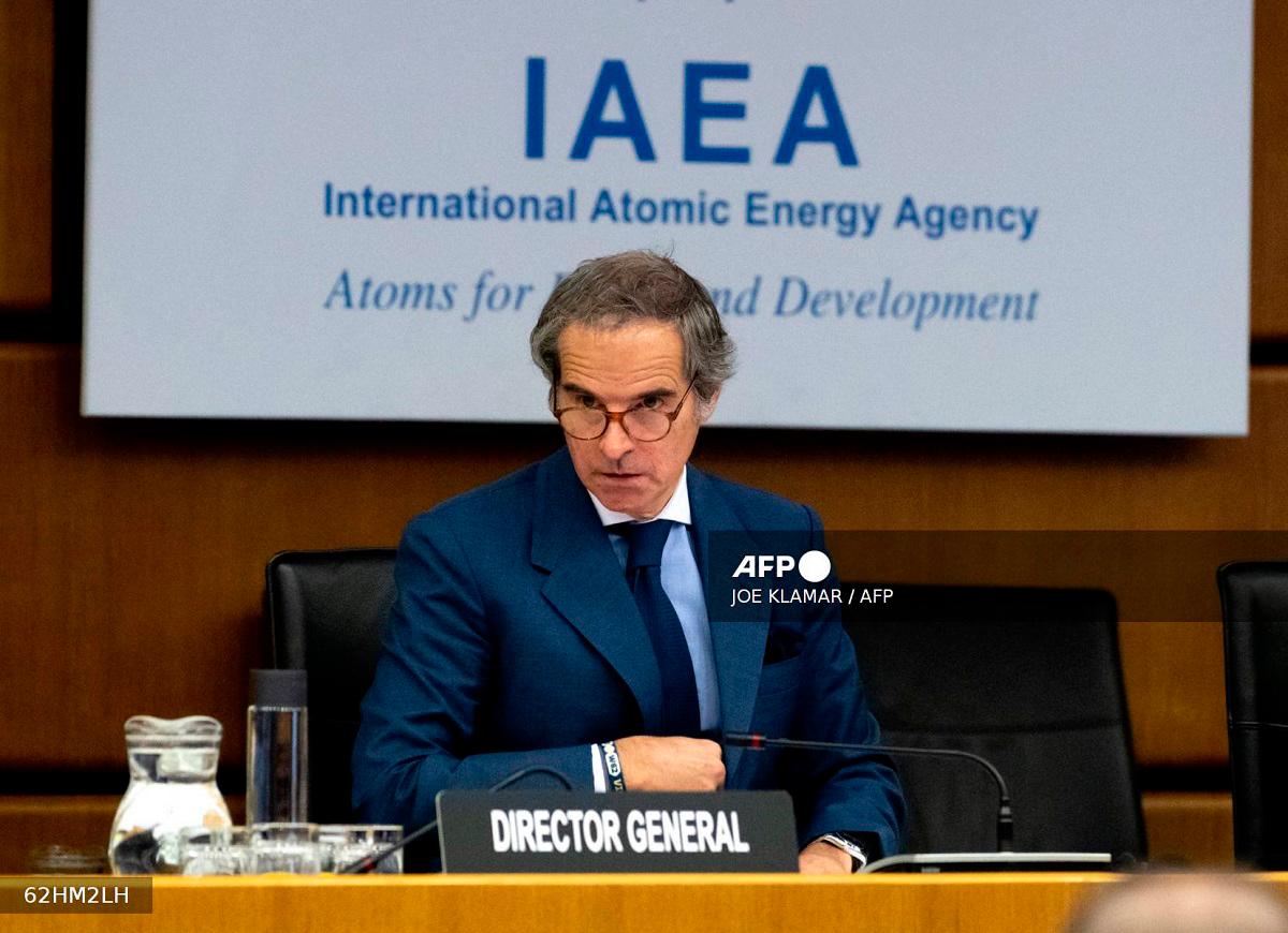 Rafael Grossi, Director General of the International Atomic Energy Agency (IAEA). - Klamar / AFP