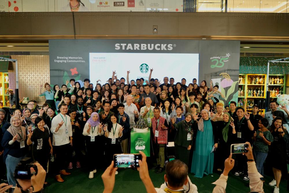 Starbucks aims to merge the worlds of art and coffee meaningfully. – PICS COURTESY OF STARBUCKS MALAYSIA