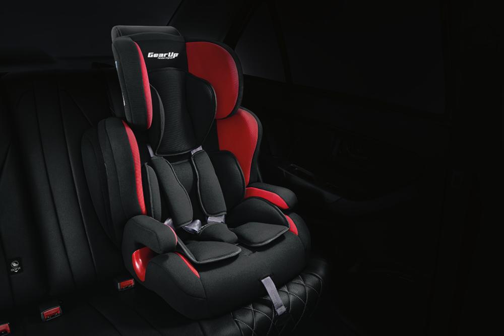 $!The Perodua GearUp Isofix Toddler Seat is for children weighing 9-36kg and is offered in red or black.