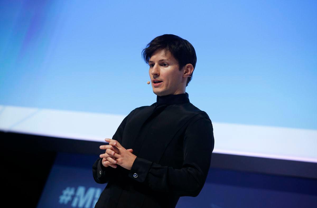 Founder and CEO of Telegram Pavel Durov - REUTERSpix