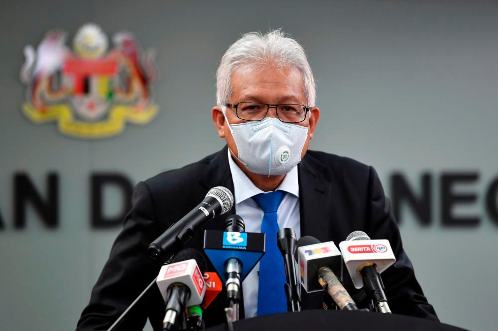 Home Minister Datuk Seri Hamzah Zainudin. BERNAMApix