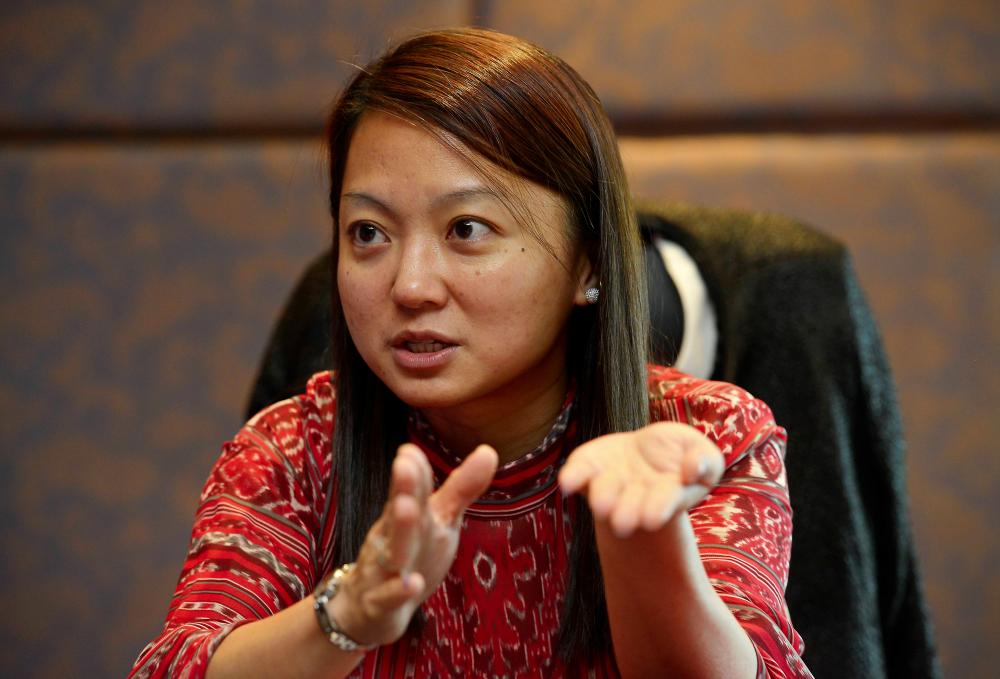 Deputy Minister of Women, Family and Community Development Hannah Yeoh. — Sunpix by Asyraf Rasid
