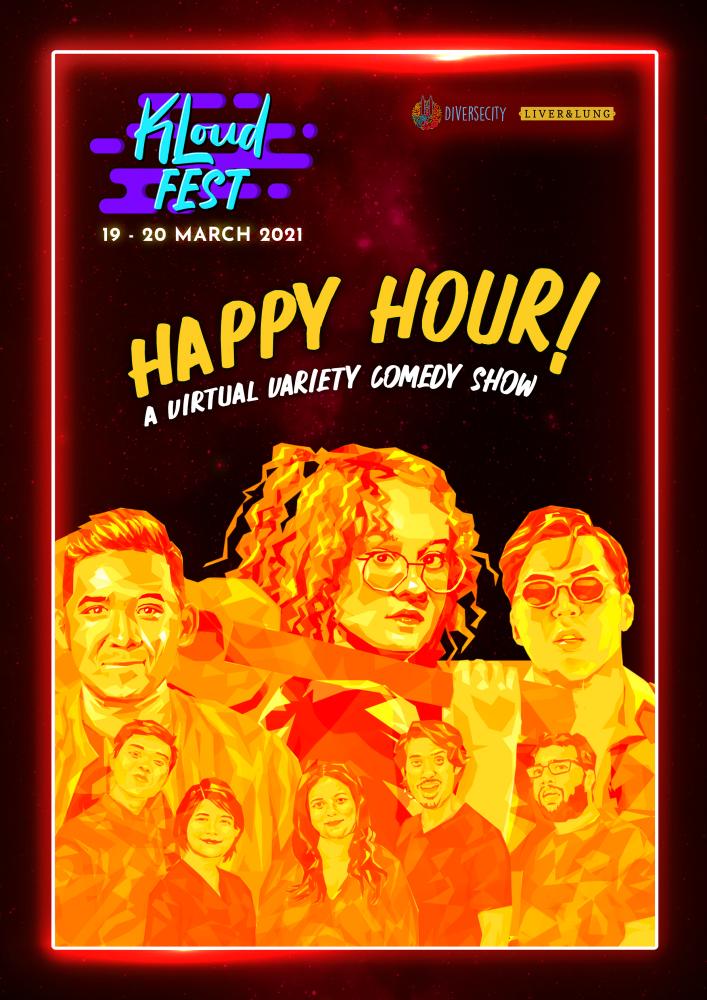 Malaysia’s first virtual comedy variety show ‘Happy Hour’ available to stream this March