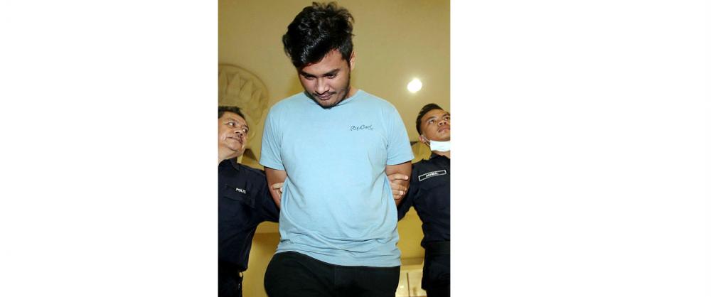 Harsono Bakri, 27 faced 12 charges of robbery, molest, rape and impersonation at the Kuantan Sessions Court today. — Bernama