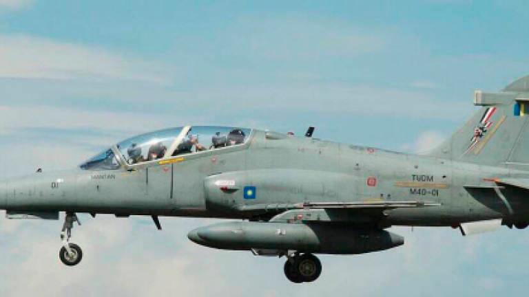 Pix for representational purpose only. Filepix of a Hawk 108 aircraft courtesy of Ministry of Defence.