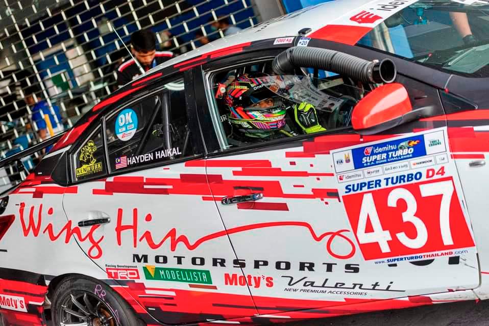 $!Hayden Haikal Off To Good Start In Idemitsu Super Turbo Championship in Thailand