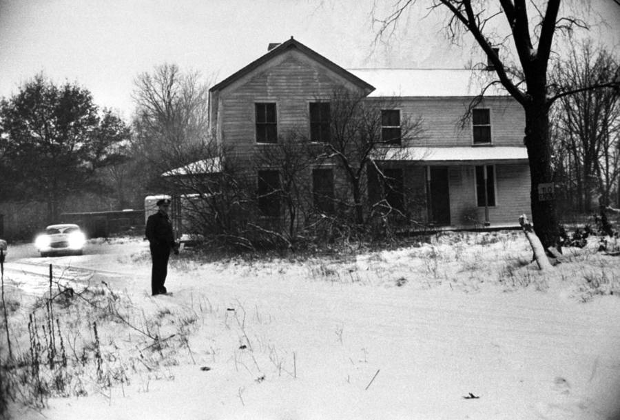 $!The Gein farmhouse which was to become the scene of nightmares