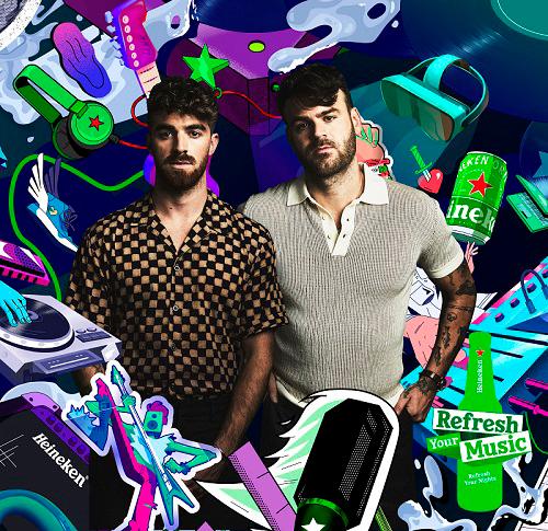 Heineken teams up with The Chainsmokers for genre-crossing “Refresh Your Music, Refresh Your Nights” campaign launching across Asia