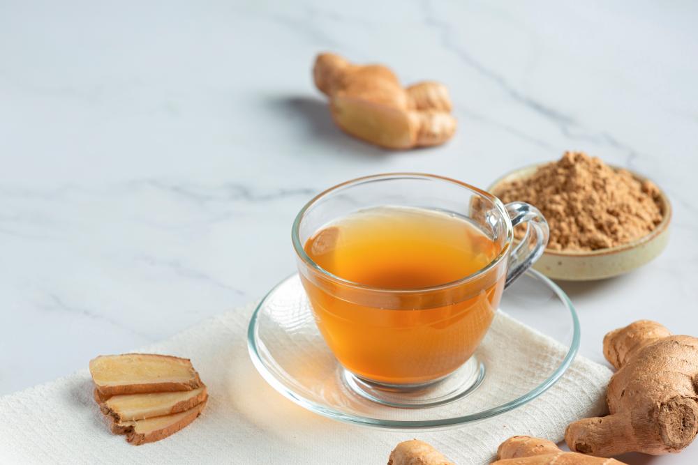 Ginger tea helps ease bowel discomfort arising from a night of over-indulgence. – FREEPIK $!Ginger tea helps ease bowel discomfort arising from a night of over-indulgence. – FREEPIK