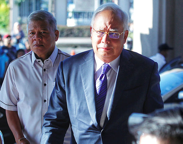 Former prime minister Datuk Seri Najib Abdul Razak. Picture from Feb 11, 2019. — BBXpress