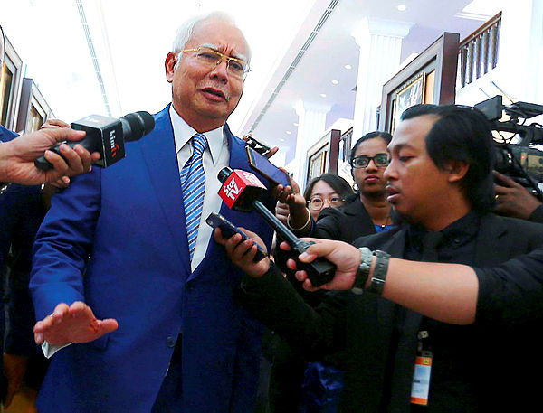 Former PM Datuk Seri Najib Abdul Razak. Picture taken on March 28, 2019. — BBXpress