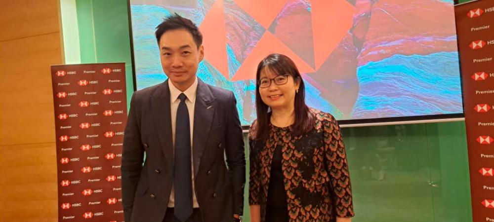 Cheo (left) and HSBC Malaysia wealth and personal banking country head Linda Yip at the briefing.