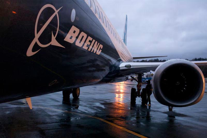 A Boeing 737 MAX sits outside the hangar during a media tour of the Boeing 737 MAX at the Boeing plant in Renton, Washington - REUTERSpix