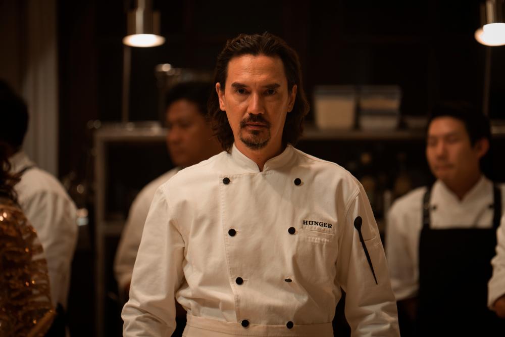 Peter did a great job portraying his role as Chef Paul. $!Peter did a great job portraying his role as Chef Paul.